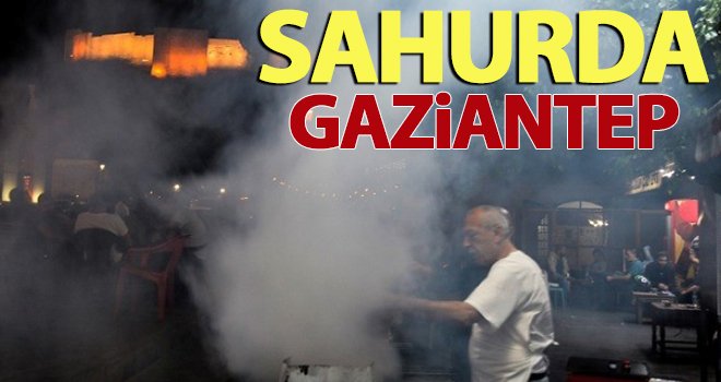Gaziantep'te sahurda karnaval havası yaşanıyor