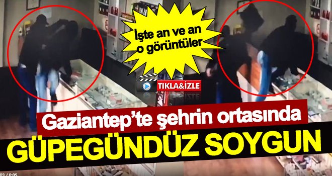 Gaziantep'te silahlı soygun! Para dolu çantayı alarak kaçtılar
