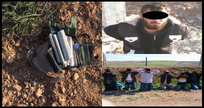 Gaziantep'te sınırda IŞİD'li canlı bomba yakalandı