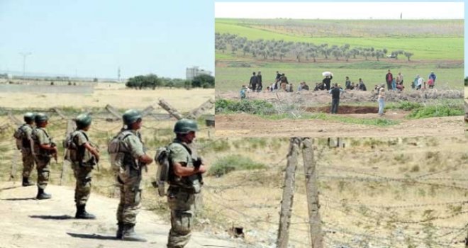 Gaziantep'te Sınırı Geçen 27 Suriyeli Yakalandı