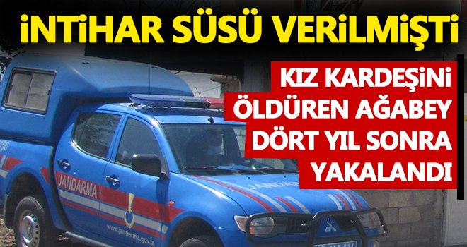 Gaziantep'te şok cinayet! Kız kardeşini öldüren ağabey yakalandı