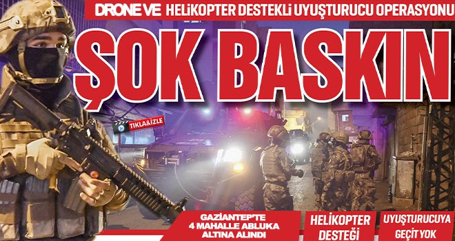 Gaziantep'te sokak satıcılarına şok baskın!..