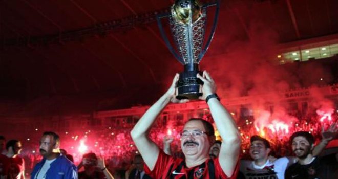 Gaziantep’te Süper Lig kutlaması