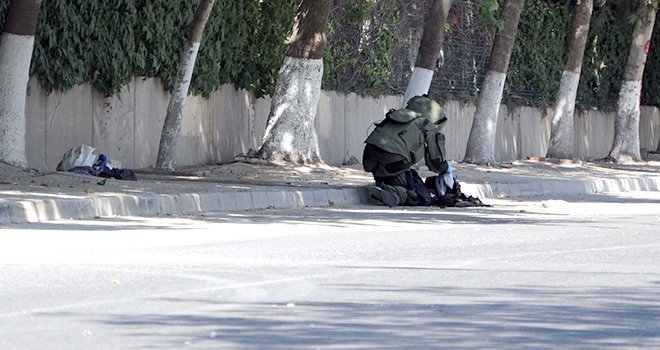 GAZİANTEP'TE ŞÜPHELİ PAKET İMHA EDİLDİ