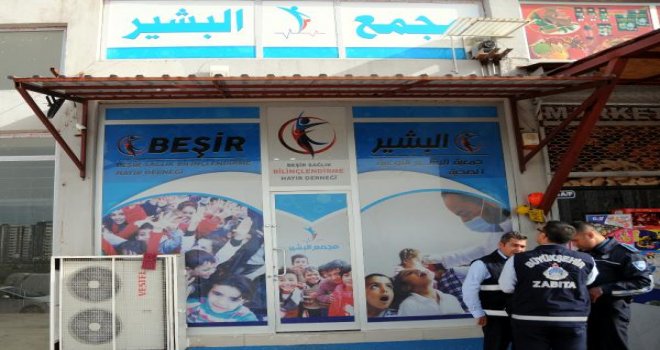 Gaziantep'te Suriyeliler'in ruhsatsız polikliniğine baskın