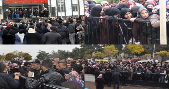 Gaziantep'te Suriyelilerin yardım izdihamı: Birbirini ezdiler