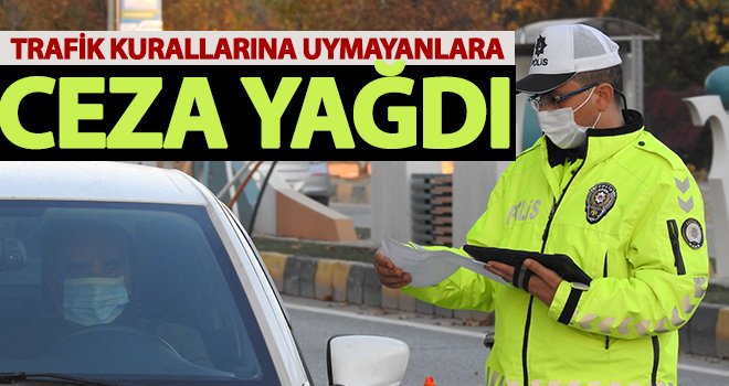 Gaziantep’te sürücü ve araçlara ceza yağdı