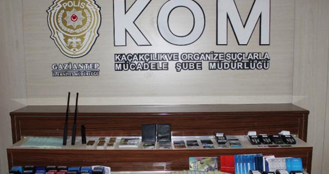 Gaziantep'te tefeci operasyonu: 8 gözaltı