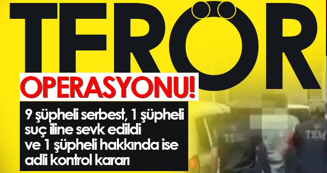 Gaziantep'te terör operasyonları: 12 gözaltı 
