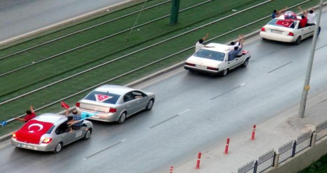 Gaziantep’te teröre tepki konvoyu