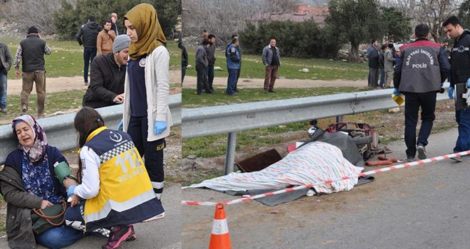 Gaziantep'te tır'ın çarptığı motosikletli öldü