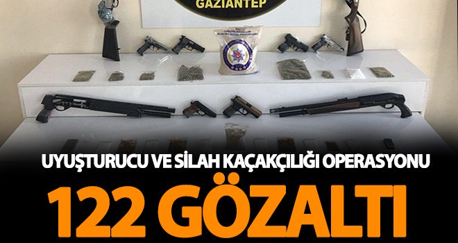 Gaziantep’te torbacı operasyonu: 46 tutuklama