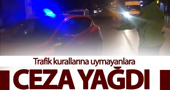 Gaziantep'te trafik kurallarına uymayan 313 kişiye ceza kesildi