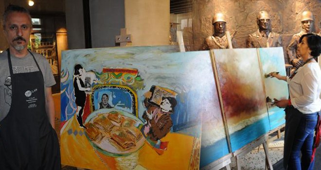 Gaziantep'te, 'Uluslararası Sanat Çalıştayı' başladı