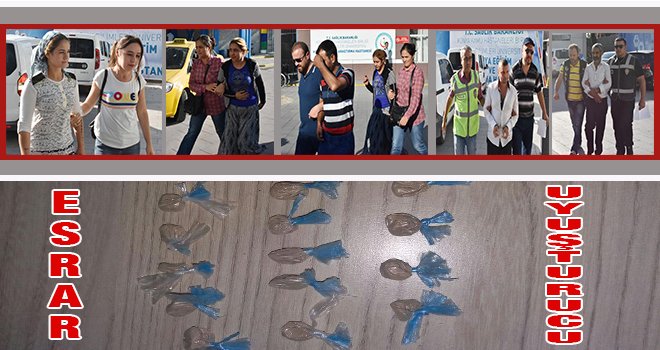 Gaziantep'te uyuşturucu operasyonu: 25 gözaltı