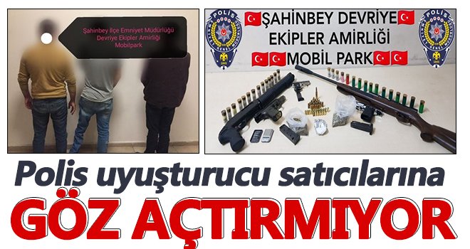 Gaziantep’te uyuşturucu ticareti yapanlara operasyon!