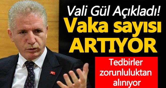 Gaziantep'te vaka sayısı her geçen gün artıyor