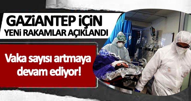 Gaziantep'te vaka sayısı katlanmaya devam ediyor!