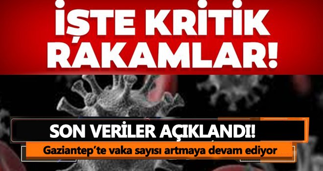 Gaziantep’te vaka ve vefat sayıları artıyor!..