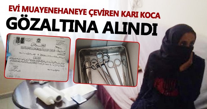 Gaziantep'te yabancı uyruklu karı kocanın yaptığına bakın!