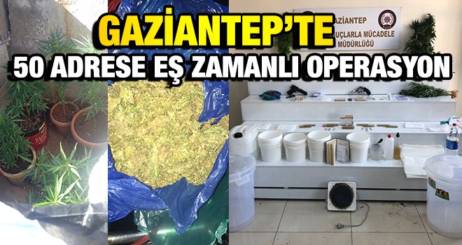 Gaziantep'te yine uyuşturucu yakalandı