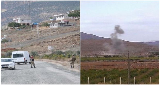 Gaziantep'te Yola Döşenen Mayın İmha Edildi