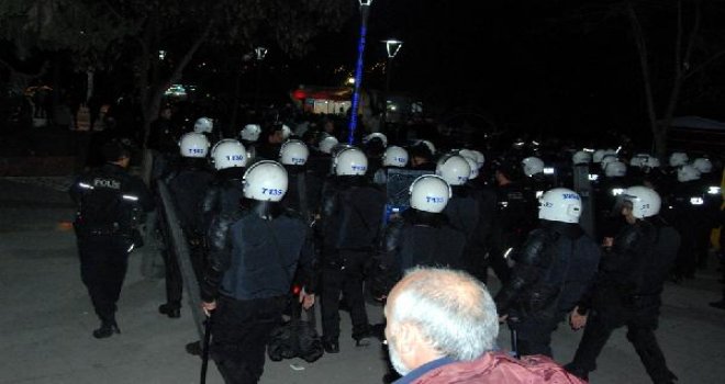 Gaziantep'te YSK protestosuna 10 gözaltı
