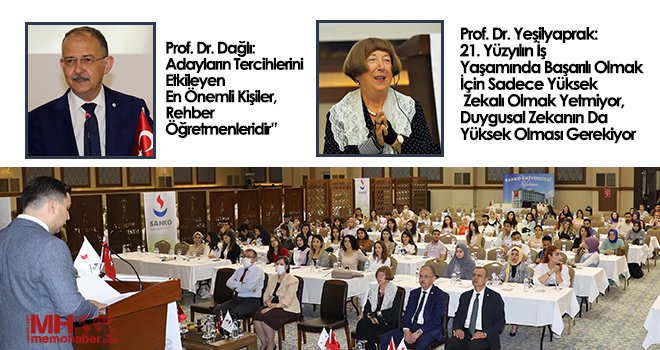Gaziantep'teki psikolojik danışmanlar ve rehber öğretmenleri etkinlikte buluştu