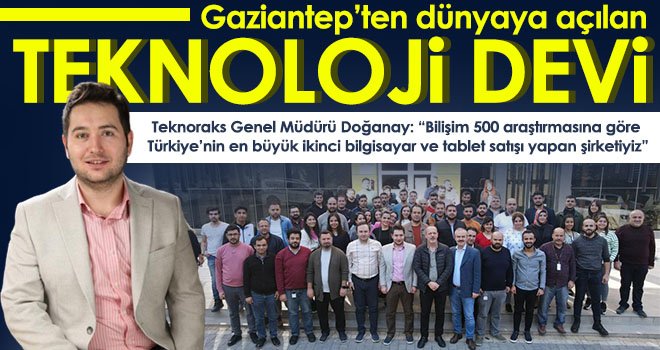 Gaziantep’ten 28 ülkeye teknoloji ihracatı yapıyorlar