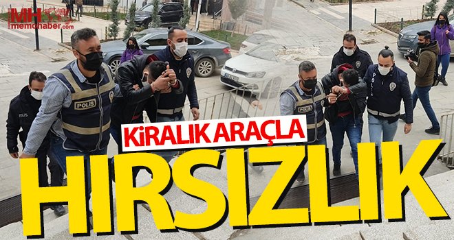 Gaziantep'ten Besni'ye pes dedirten hırsızlık