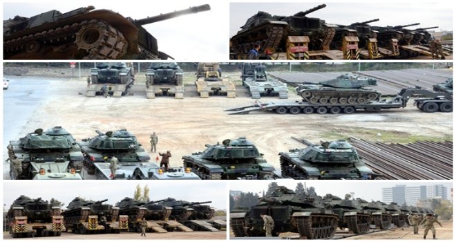 GAZİANTEP'TEN DOĞUYA BÜYÜK TANK SEVKIYATI