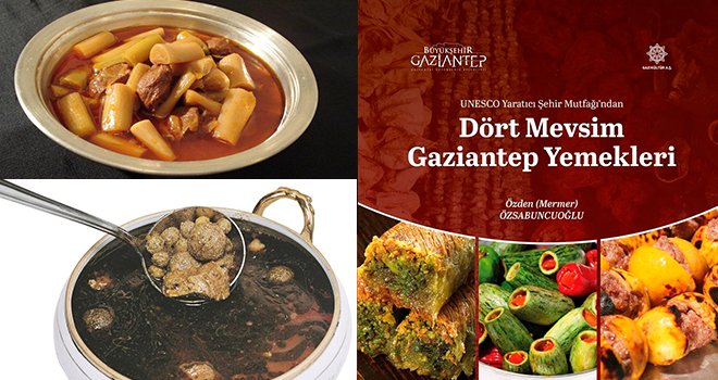 Gazikültür'den “Dört Mevsim Gaziantep Yemekleri” kitabı