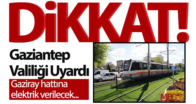 GAZİRAY hattına yüksek gerilim verilecektir