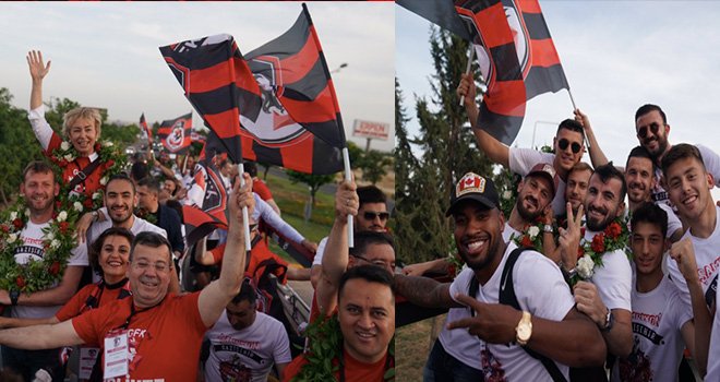 Gazişehir Gaziantep'te şehir turu attılar