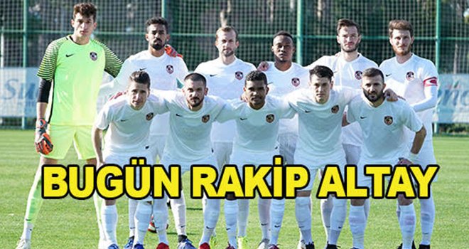 Gazişehir, ikinci hazırlık maçını Altay ile oynayacak