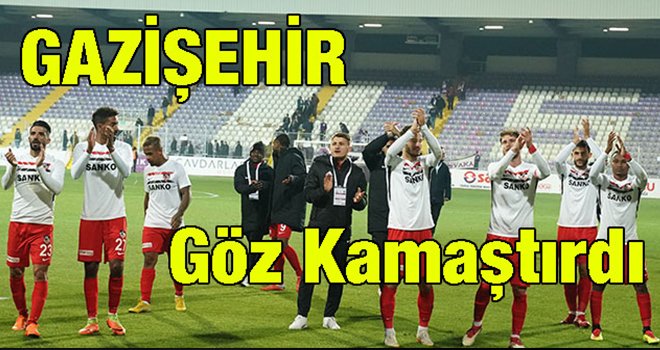Gazişehir, taraftarlarını mutlu etti 