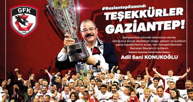 Gazişehir Teşekkür