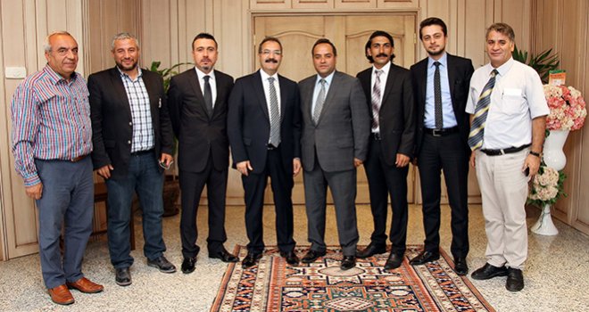 GBC’den Rektör Gür’e hayırlı olsun ziyareti