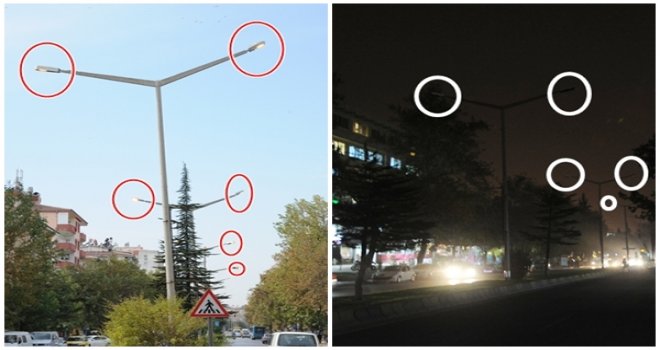 GECE YANMAYAN, GÜNDÜZ SÖNMEYEN IŞIKLAR!..