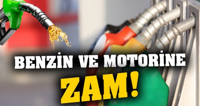 Gece yarısından itibaren motorin ve benzine zam!