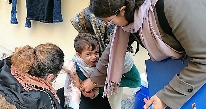 Gaziantep'te eksik aşı tamamlama kampanyası başladı