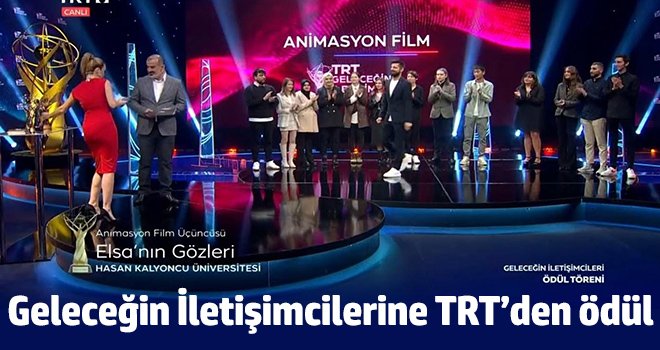 Geleceğin İletişimcilerine TRT’den ödül