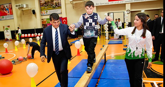 Geleceğin şampiyonlarına hediye