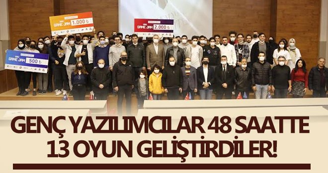 Genç Yazılımcılar 48 Saatte 13 Oyun Geliştirdiler!