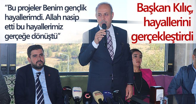 Gençlik hayallerini Belediye Başkanlığı döneminde gerçekleştirdi