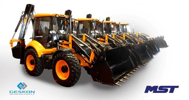GESKON İnşaat MST Marka Kazıcı Yükleyicileri Tercih Etti