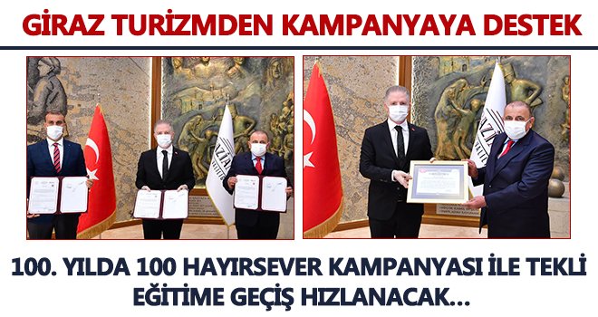 Giray Turizm’den kampanyaya destek