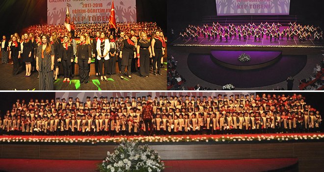 GKV Anaokulu öğrencilerinde kep coşkusu