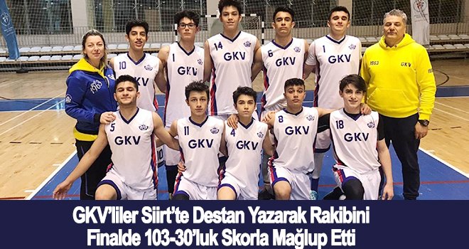 GKV Basketbol Takımı Türkiye Yarı Finallerinde
