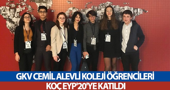 GKV Cemil Alevli Koleji öğrencilerinden aktif görevler